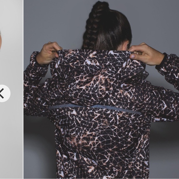 975. Like New - Lululemon Miss Misty Jacket II Star Crushed Multi With Hood - Picture 9 of 12